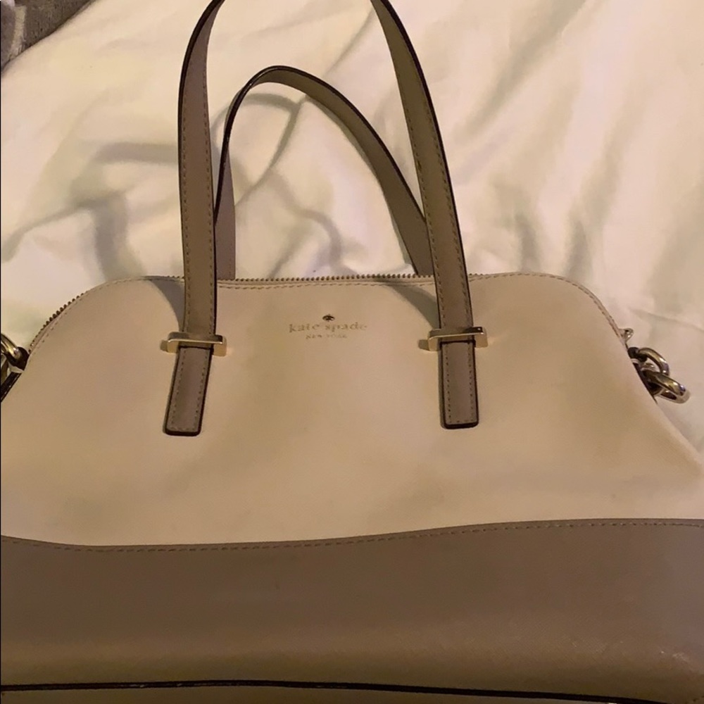 Kate Spade two-toned leather handbag